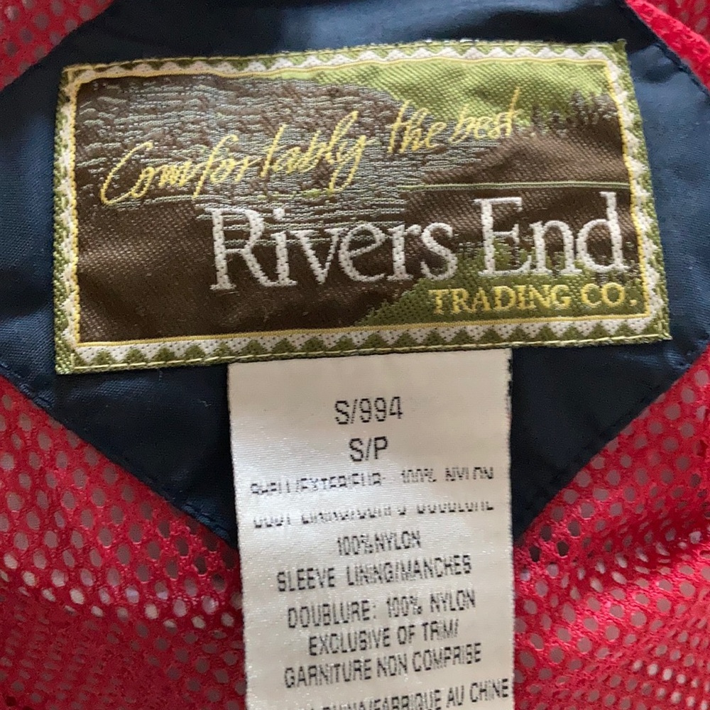 Vintage Rain Jacket By River’s End Trading Co. Gem